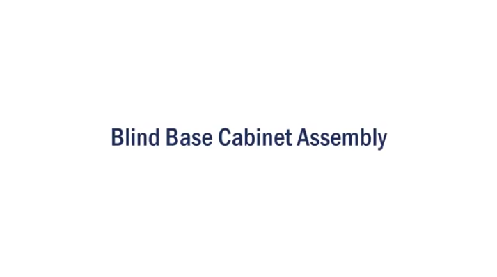 Blind_Base_Cabinet_Assembly